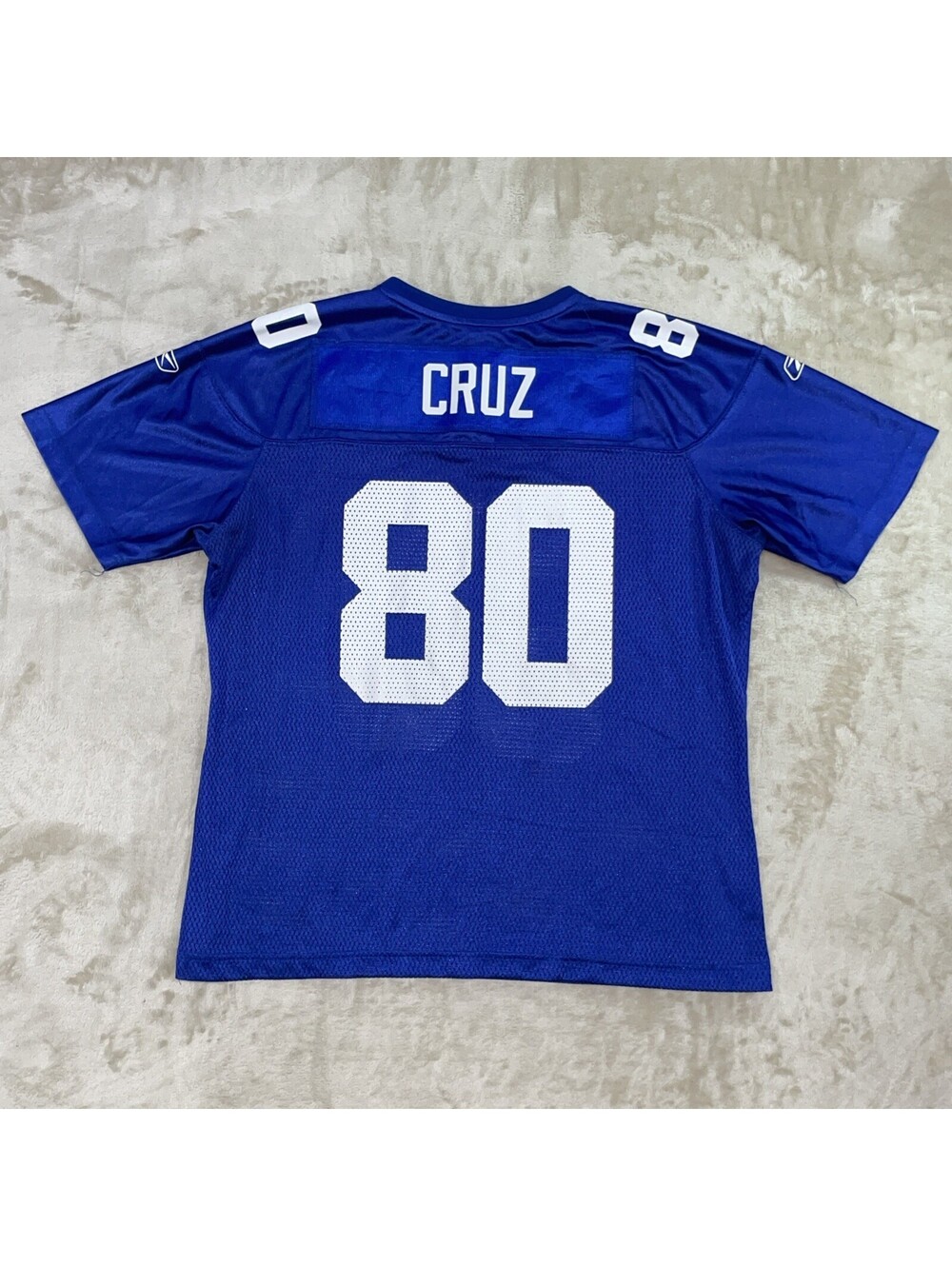 Reebok NFL New York Giants Victor Cruz #80 Football Jersey Womens Size XL